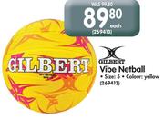 Gilbert Vibe Netball