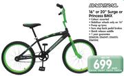 Backtrail 16" Or 20" Surge Or Princess BMX