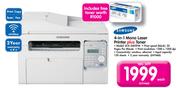 Samsung 4-In-1 Mono Laser Printer Plus Toner SCX-3405FW