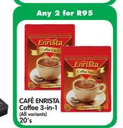 Cafe Enrista Coffee 3-In-1-2 x 20's