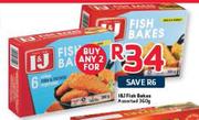 I & J Fish Bakes Assorted-2 x 360g 