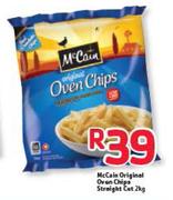 McCain Original Oven Chips Straight Cut-2kg