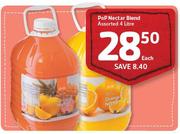 Pnp Nectar Blend Assorted-4Ltr Each