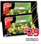 Findus Wok Stir Fry Assorted - 450g Each
