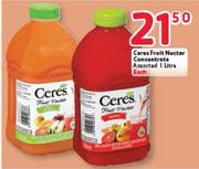Ceres Fruit Nectar Concentrate Assorted - 1Ltr Each