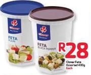Clover Feta Assorted - 400g Each