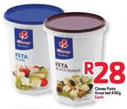 Clover Feta Assorted-400g Each
