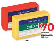 Lancewood Cheddar,Gouda Or White Cheddar-900g Each