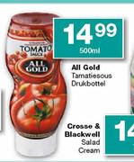 All Gold Tamatiesous Drukbottel-500gm