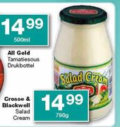 Grosse & Blackwell Salad Cream-700gm