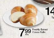Freshly Baked Conee Rolls-6's