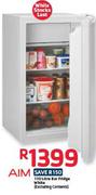 Aim 110Ltr Bar Fridge White(Excluding Contents)