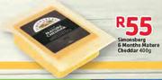 Simonsberg 6 Months Mature Cheddar-400g