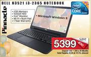 Dell N3521 i3-2365 Notebook