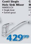 Conti Single Hole Sink Mixer MI4003-CH