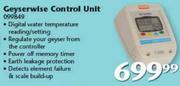 Geyserwise Control Unit