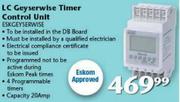 LC Geyserwise Timer Control Unit ESKGEYSERWISE