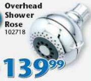 Cobra Overhead Shower Rose 102718