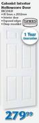 Swartland Colonist Interior Hollowcore Door 813x2032mm EBCLNL0