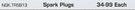 NGK Spark Plug For Ford Figo 2010-Each