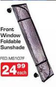 Front Window Foldable Sunshade-Each