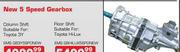 New 5 Speed Coloumn Shift Gearbox Suitable For Toyota 3Y