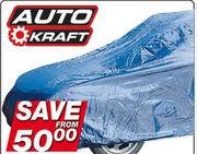 Auto Kraft Nylon Car Cover Large-Each