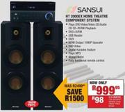 Sansui HT2000EX Home Theatre Component System