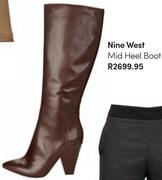 Nine West Mid Heel Boot