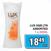 Lux H&B LTN Assorted-1 x 400ml