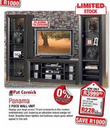 Pat Cornick Panama 3 Piece Wall Unit