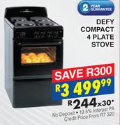 Defy Compact 4 Plate Stove