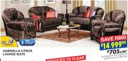  Gabriella 4 Piece Lounge Suite