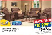  Vermont 4 Piece Lounge Suite