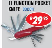 11 Function Pocket Knife