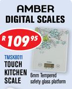 Amber Touch Kitchen Scale TMSK8011