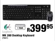 Logitech MK 260 Desktop Keyboard