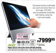 Acer Aspire AZ3731 All-in-One Touch (E6700) Desktop