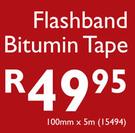 Flashband Bitumin Tape-100mm x 5m