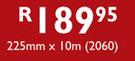 Flashband Bitumin Tape-225mm x 10m