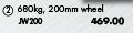 Trailer Jockeys-680kg JW200
