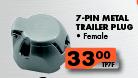 7-Pin Metal Trailer Plug Female TP7F