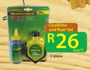 Timbercity 2-Piece Chalkline And Reel Set-Each