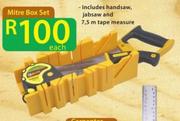 Timbercity Mitre Box Set