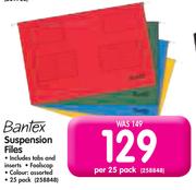 Bantex Suspension Files-Per 25 Pack