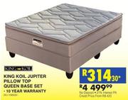 king koil jupiter pillow top