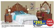 Pilot Baltimore 3 Piece Bedroom Suite