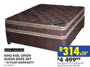 King Koil Orion Queen Base Set