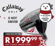Callaway Golf X Hot Driver