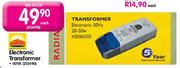 Radiant Electronic Transformer 60VA-Each